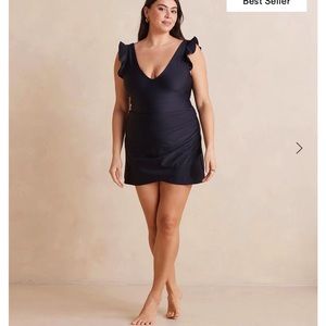 Summersalt Ruched Swim Skirt 1X